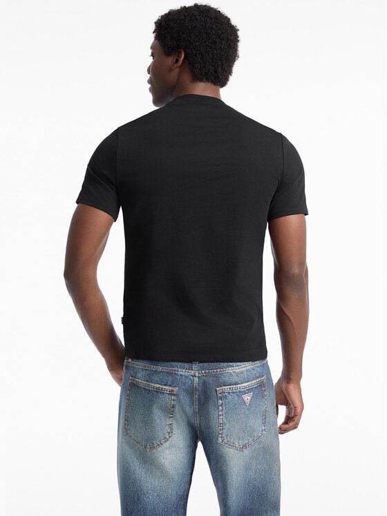 Guess Jeans Guess Jeans T-Shirt 176359 Czarny Classic Fit