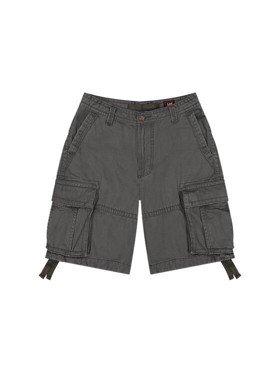 Lee Lee Pantaloncini di tessuto Sierra Short Grigio Cargo Fit