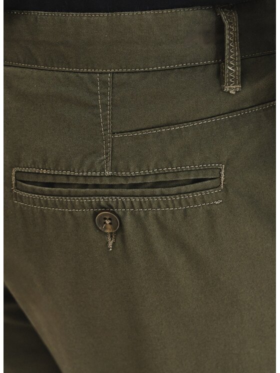 Pako Lorente Pako Lorente Szorty materiałowe P25SN-WS-007 Zielony Classic Fit
