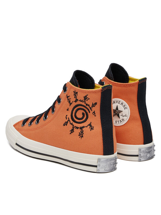 Converse Converse Trampki Naruto Chuck Taylor All Star A14836C Pomarańczowy