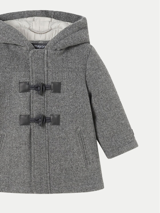 Mayoral Mayoral Зимно палто 2471 Сив Regular Fit