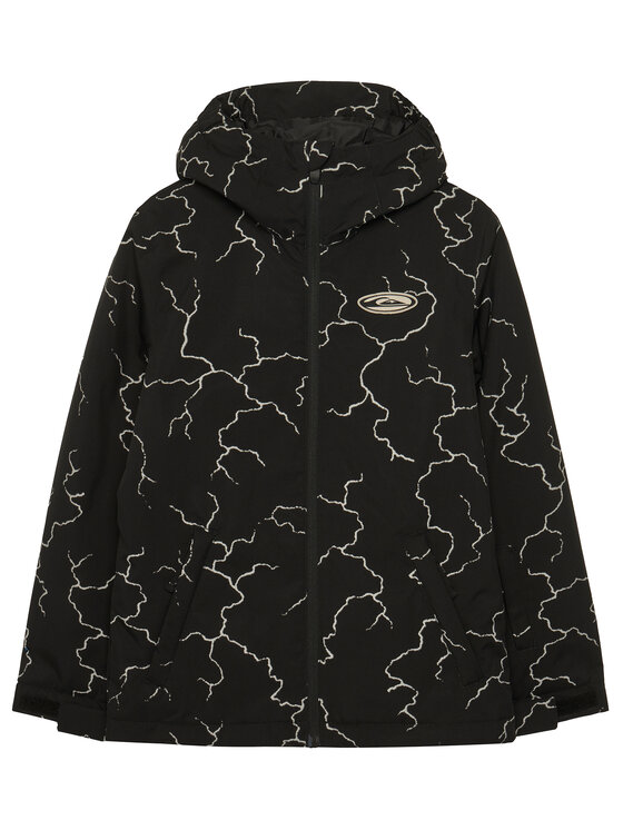 Quiksilver Quiksilver Snowboardová bunda High In The Hood EQBTJ03209 Černá Regular Fit