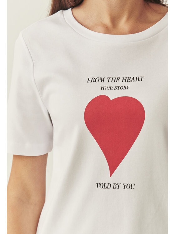 TATUUM Tatuum T-Shirt AJMIRJA 2 Bílá Classic Fit