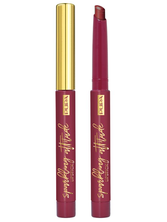 PUPA Milano PUPA Milano Sparkling Attitude Pomadka 002 Burgundy Attitude