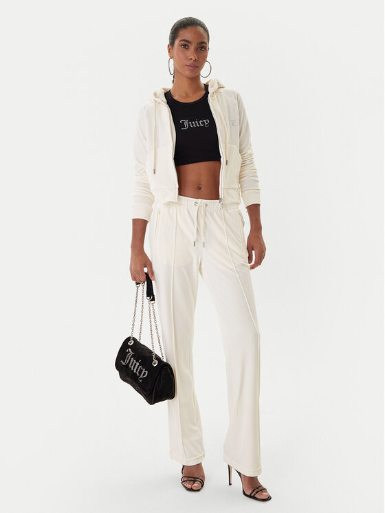 Juicy Couture Juicy Couture Melegítő alsó Tina JCWBJ225307 Bézs Regular Fit