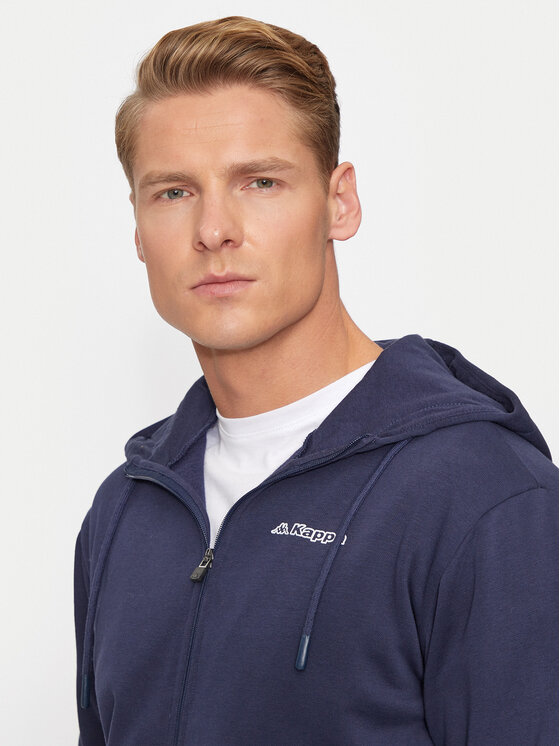 Kappa Kappa Mikina Feffo 341Q6QW Tmavomodrá Regular Fit