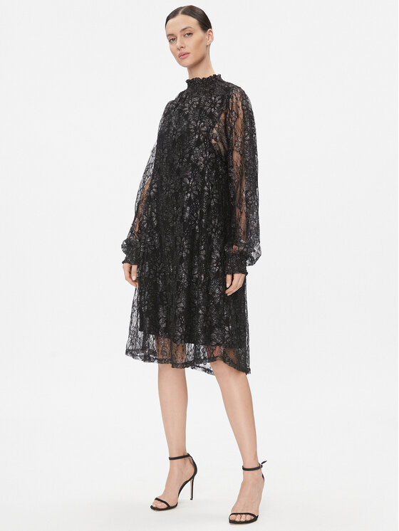 Bruuns Bazaar Rochie cocktail Philinas BBW3572 Negru Regular Fit