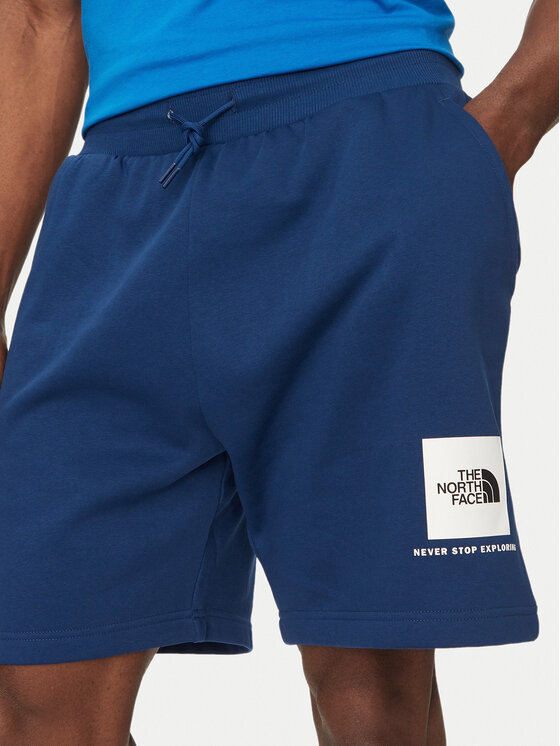 The North Face The North Face Sportske kratke hlače Nse Box NF0A8C1J Plava Regular Fit
