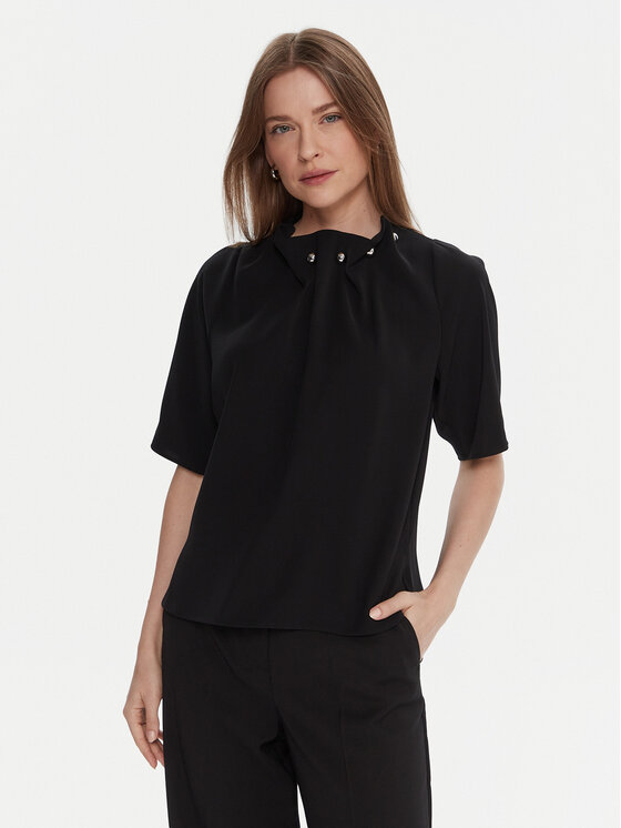 Armani Exchange Armani Exchange Blúzka XW001256 AF16125 UC001 Čierna Regular Fit