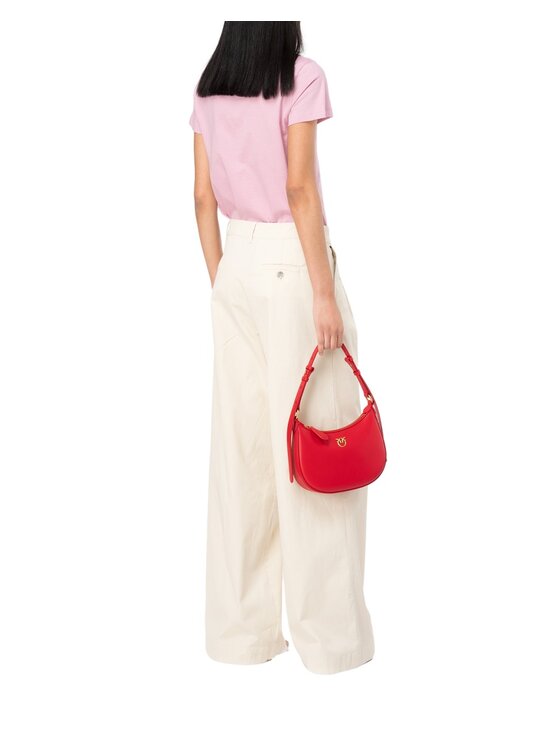 PINKO Pinko Παντελόνι υφασμάτινο PANTALONI DONNA PINKO Μπεζ Casual Fit