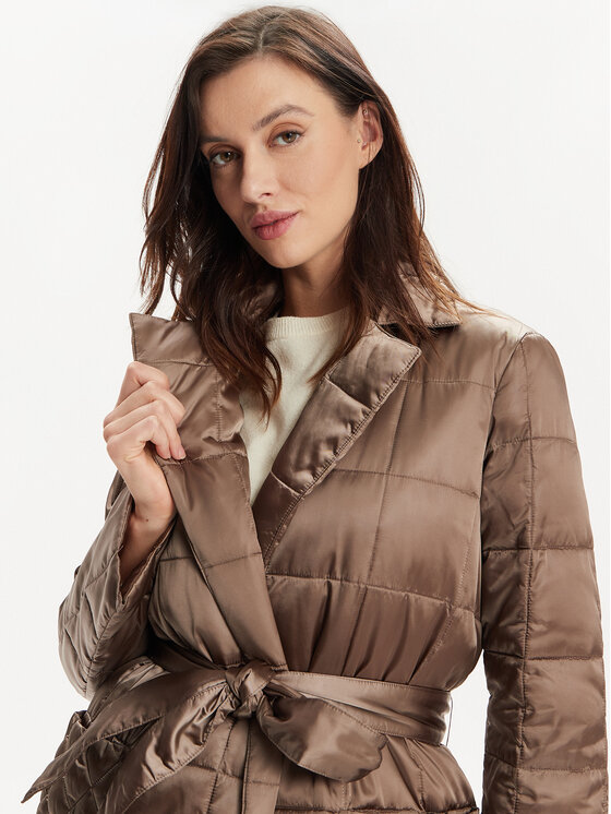 MAX&Co. MAX&Co. Cappotto di transizione Puffaway 2416491012200 Marrone Regular Fit