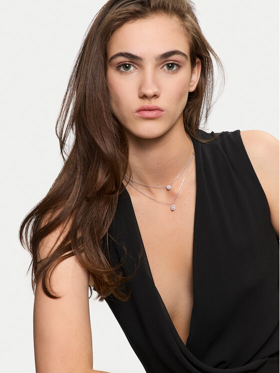 Michael Kors Michael Kors Naszyjnik MKC1745CZ040 Srebrny