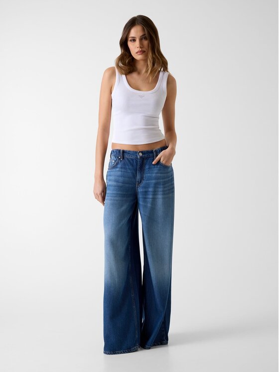 Guess Guess Jeansy 181304 Niebieski Relaxed Fit