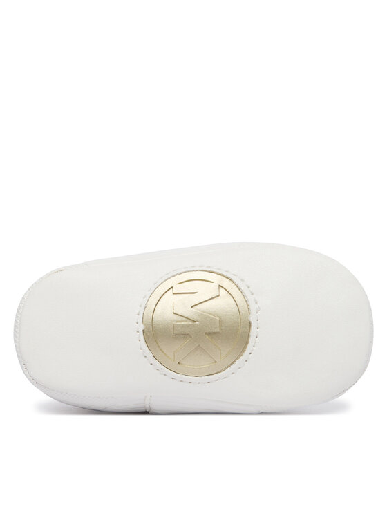 MICHAEL Michael Kors MICHAEL Michael Kors Sneakersy Baby Brittania Hearts MK04984256 Bílá
