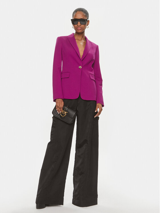 PINKO Pinko Sacou Signum 100254 A15O Violet Regular Fit