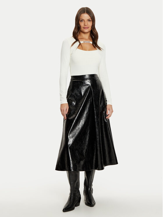 ONLY ONLY Блузка 15337499 Білий Slim Fit