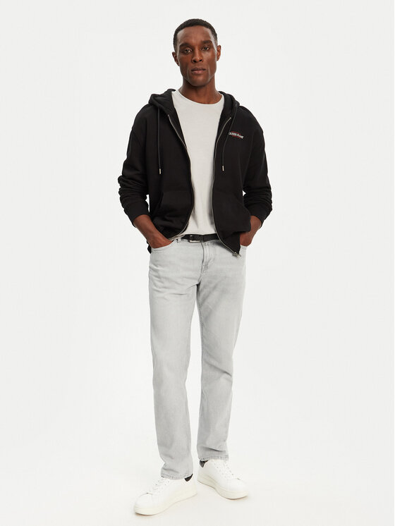 Guess Jeans Guess Jeans Mikina M5RQ45 KCPR1 Černá Regular Fit