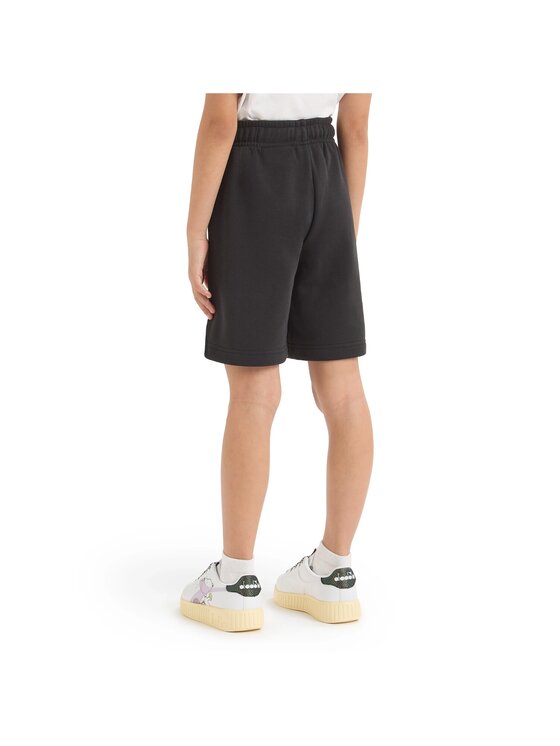 Diadora Diadora Szorty DIADORA JU. BERMUDA PEANUTS Czarny Regular Fit