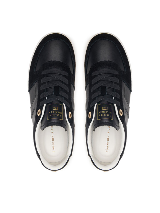 Tommy Hilfiger Tommy Hilfiger Tenisice Th Tribeca Sneaker Premium FW0FW09483 Crna