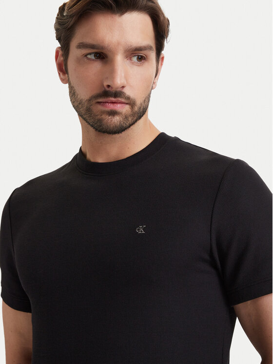 Calvin Klein Jeans Calvin Klein Jeans T-Shirt LV04RF206G Černá Slim Fit