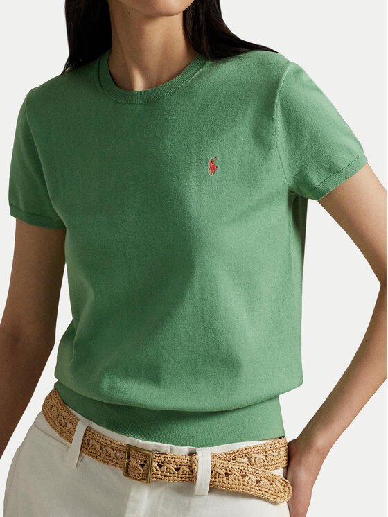 Polo Ralph Lauren Polo Ralph Lauren Pulover 211891673027 Zelena Regular Fit