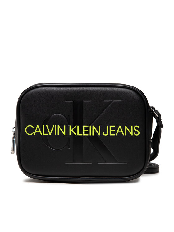 calvin klein sculpted monogram camera bag