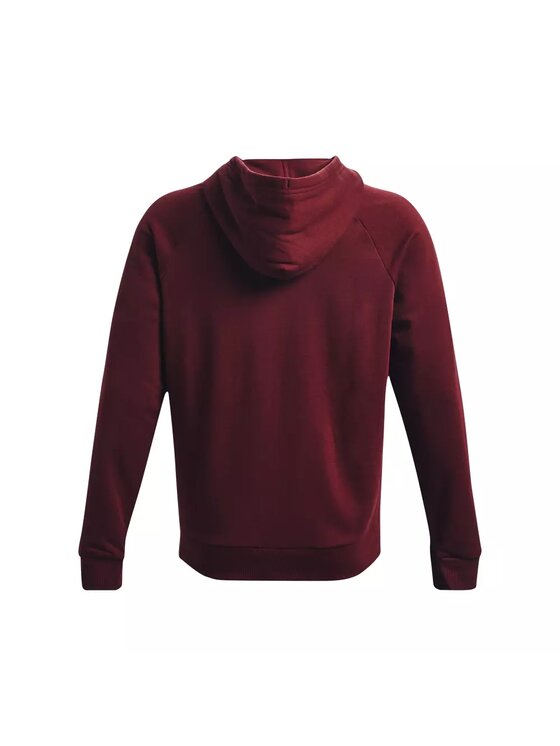 Under Armour Under Armour Bluza 1357093-690 Bordowy Loose Fit
