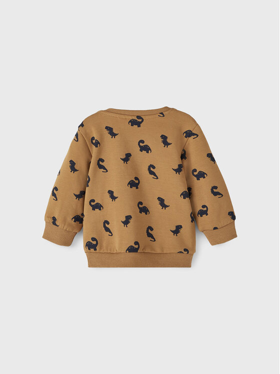 NAME IT NAME IT Bluza 13212747 Brązowy Regular Fit