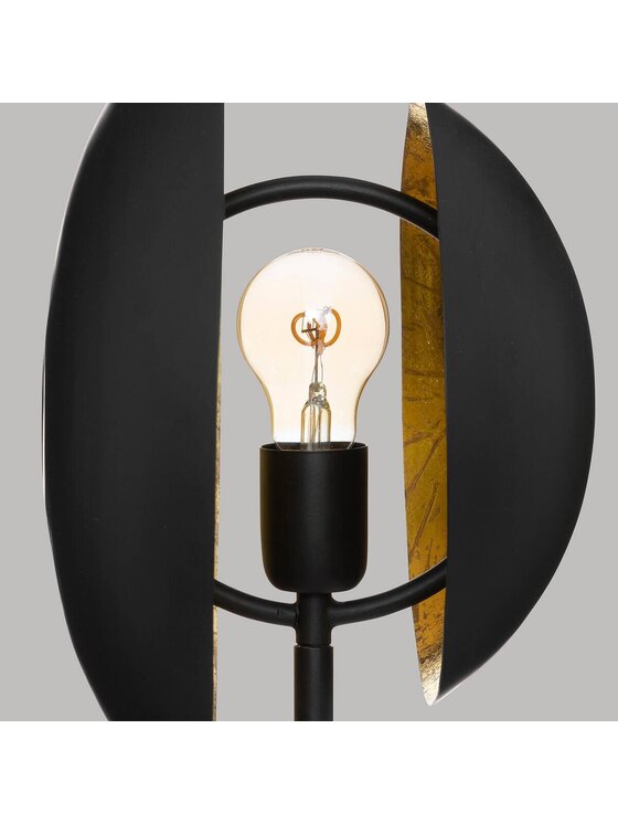 MIAhome MIAhome Lampa podłogowa Pavimentum Czarny