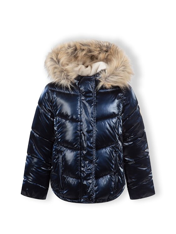 minoti minoti Kurtka zimowa 26coat79 Granatowy Regular Fit