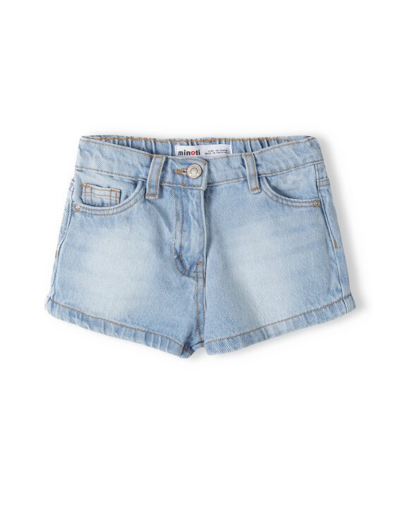 minoti minoti Szorty jeansowe 14jean 17 Niebieski Regular Fit