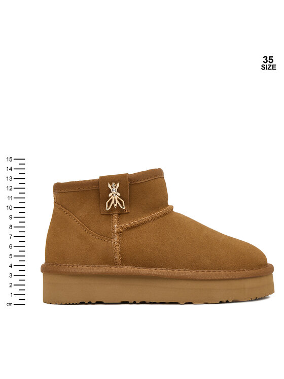 Patrizia Pepe Patrizia Pepe Čizme za snijeg PPJ989.24 Smeđa