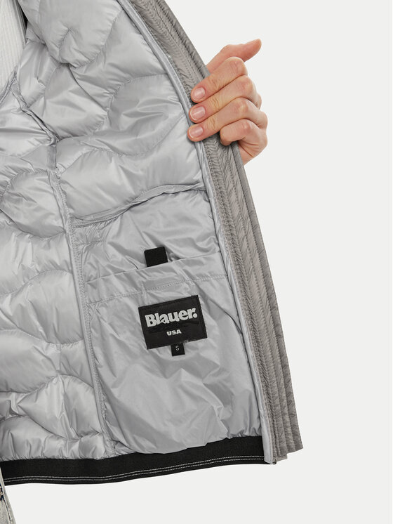 Blauer Blauer Daunenjacke 24WBLDC03048 Grau Regular Fit