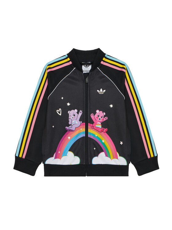 adidas adidas Анцуг Care Bears Sst Tracksuit HZ6610 Черен Regular Fit