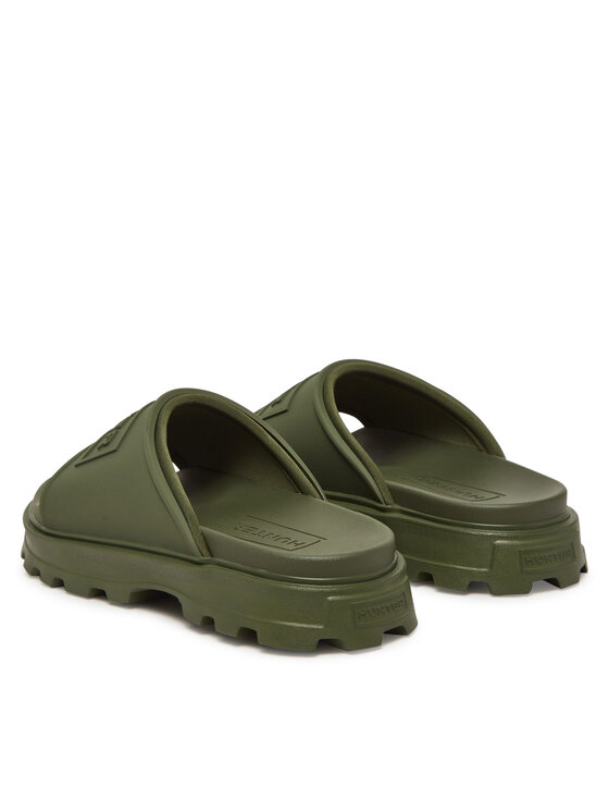 Hunter Hunter Şlapi HFRU0007251 Verde