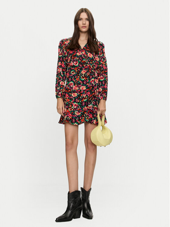 Brave Soul Brave Soul Kasdieninė suknelė LDRW-272AMBER Juoda Regular Fit