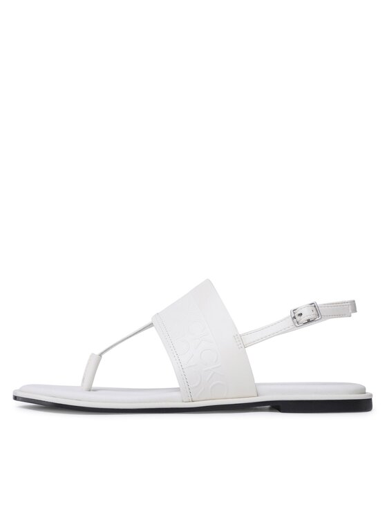 Calvin Klein Calvin Klein Basutės Almond Tp Sandal HW0HW01536 Écru