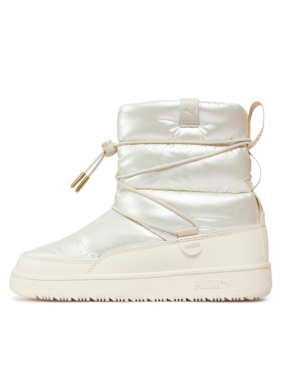 Puma Puma Μπότες Χιονιού Snowbae Wns Patent 393931 02 Λευκό