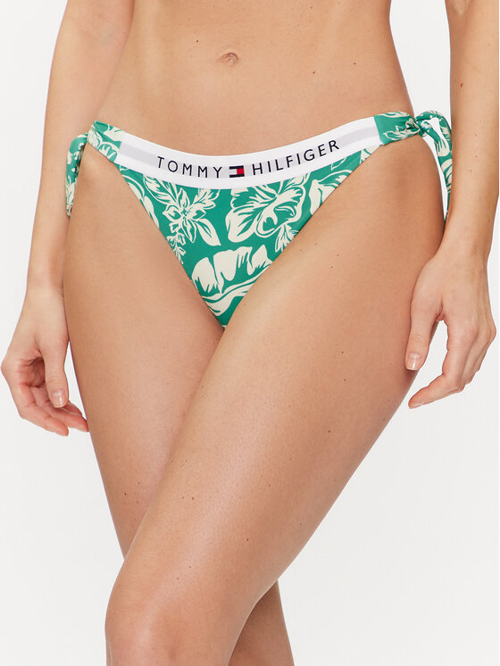 Tommy Hilfiger Bikini apakšdaļa UW0UW05366 Zaļš