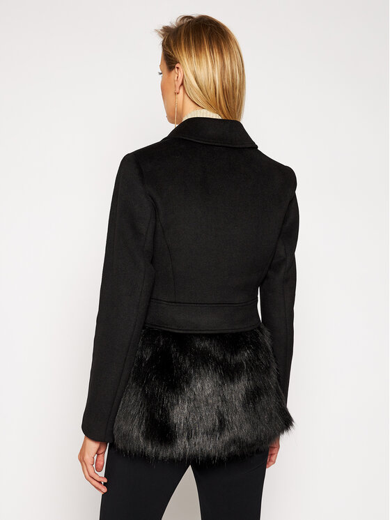 Cappotto di lana Connie 0BG365 1799Z Nero Regular