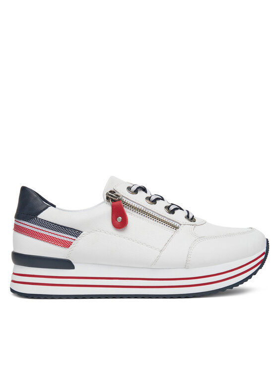 Remonte Sneakersy D1312-82 Biela