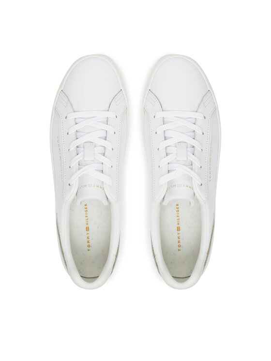 Tommy Hilfiger Tommy Hilfiger Sneakersy Essential Vulc Sneaker FW0FW08757 Biały