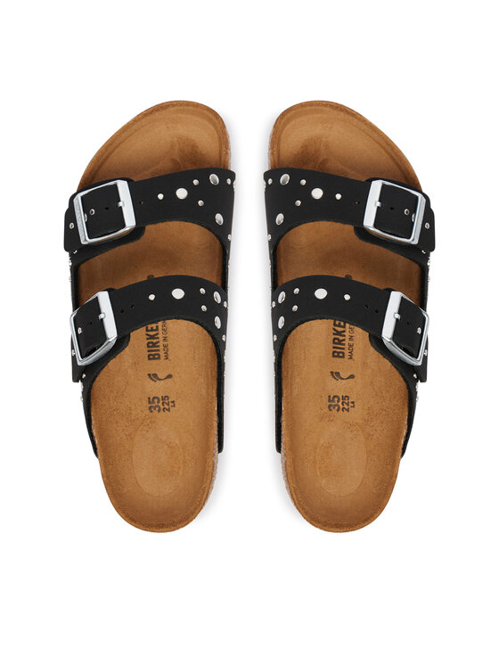 Birkenstock Birkenstock Шльопанці Arizona Rivets 1032563 M Чорний