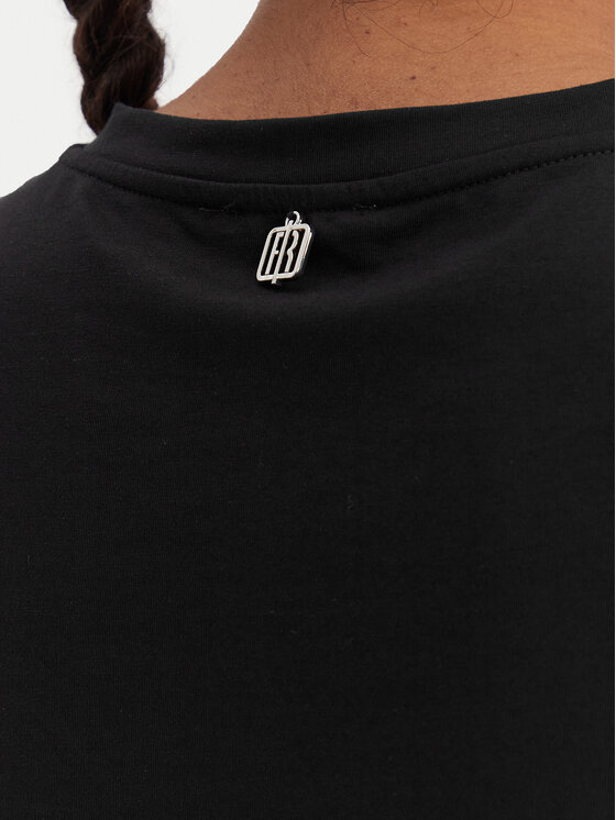 Fracomina Fracomina Bluza FR26ST3035J40101 Črna Regular Fit