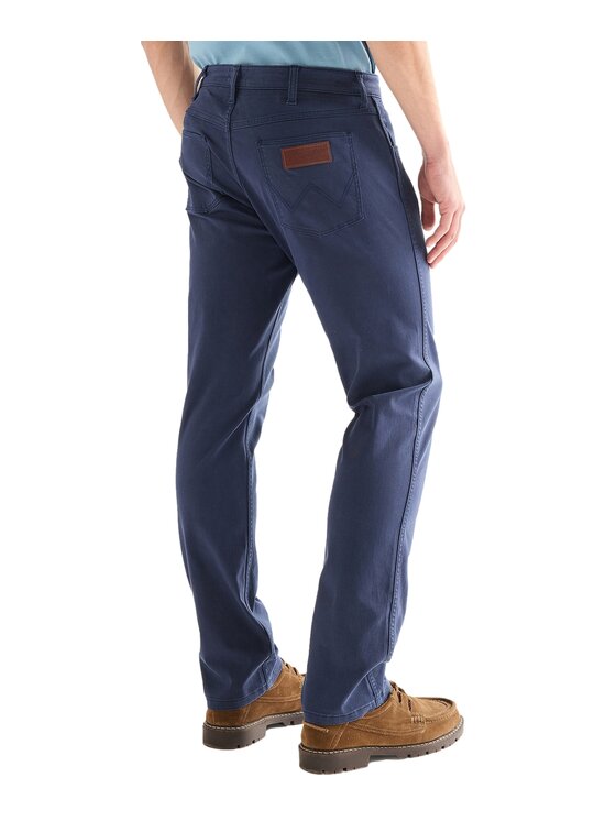 Wrangler Wrangler Pantaloni di tessuto 112378468 Blu Regular Fit