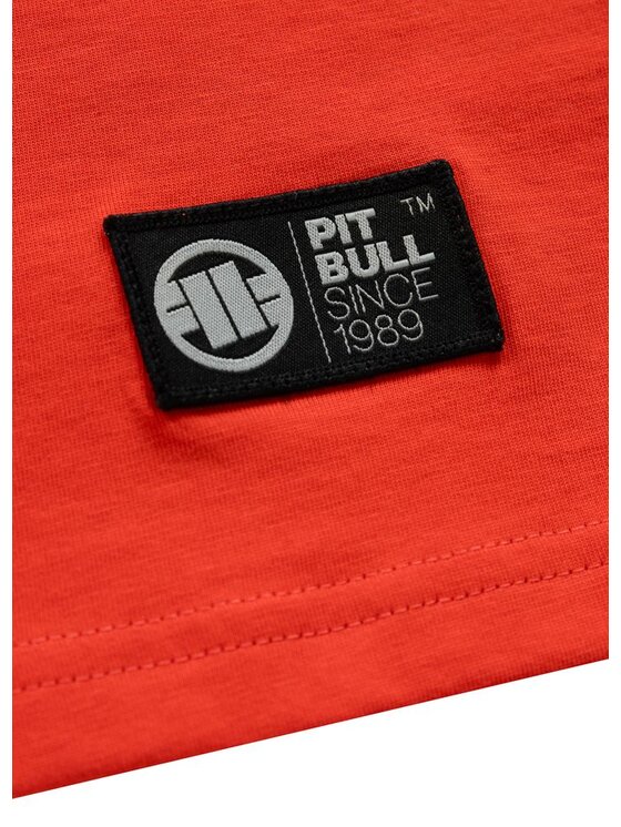PITBULL PITBULL T-Shirt Koszulka Czerwony Regular Fit