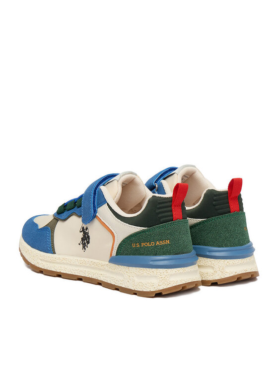 U.S. Polo Assn. U.S. Polo Assn. Sneakersy EO-ALEX001K/6TY1 Écru