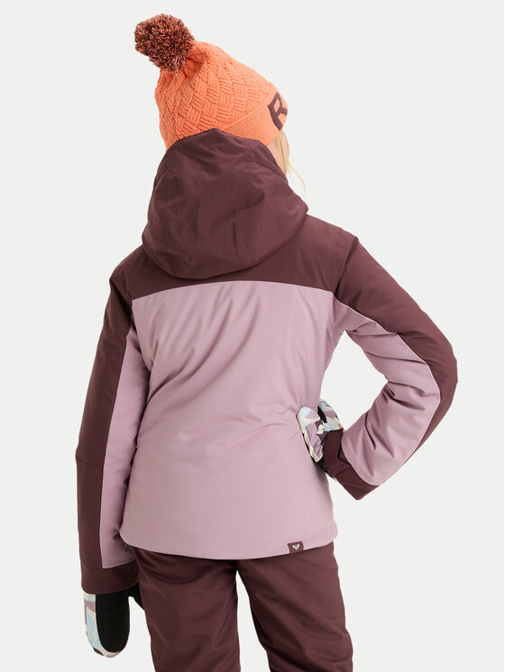 Roxy Roxy Geacă pentru snowboard Free Jet Block ERGTJ03197 Roz Slim Fit