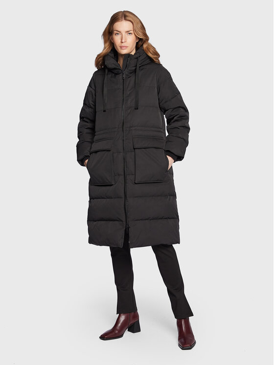 Moss Copenhagen Geacă din puf Pavine 16871 Negru Oversize 16871 imagine noua