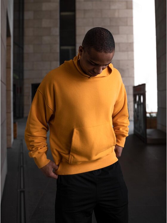 Point X Point X Bluza Bluza Z Kapturem Oversize Point X Heavy West Żółta L Żółty Oversize